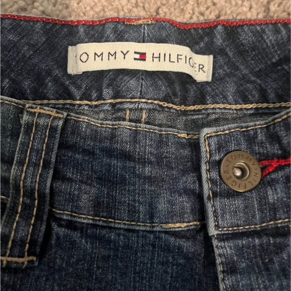 Tommy Hilfiger Dark Blue Women's Jeans Y2K size 10